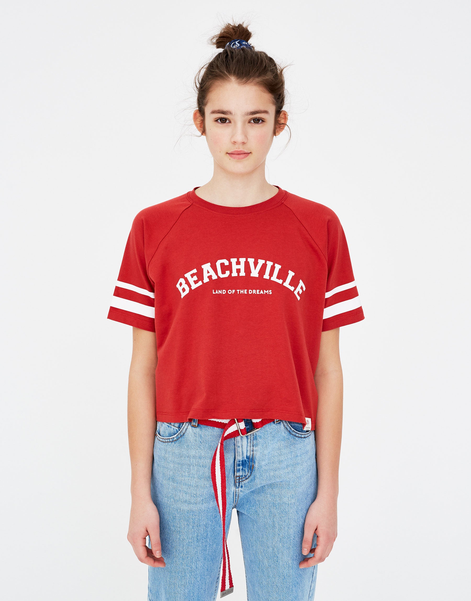 Beach Ville Red T-shirt