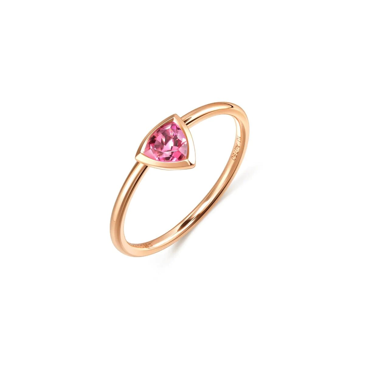 Red Pink Saphire Ring