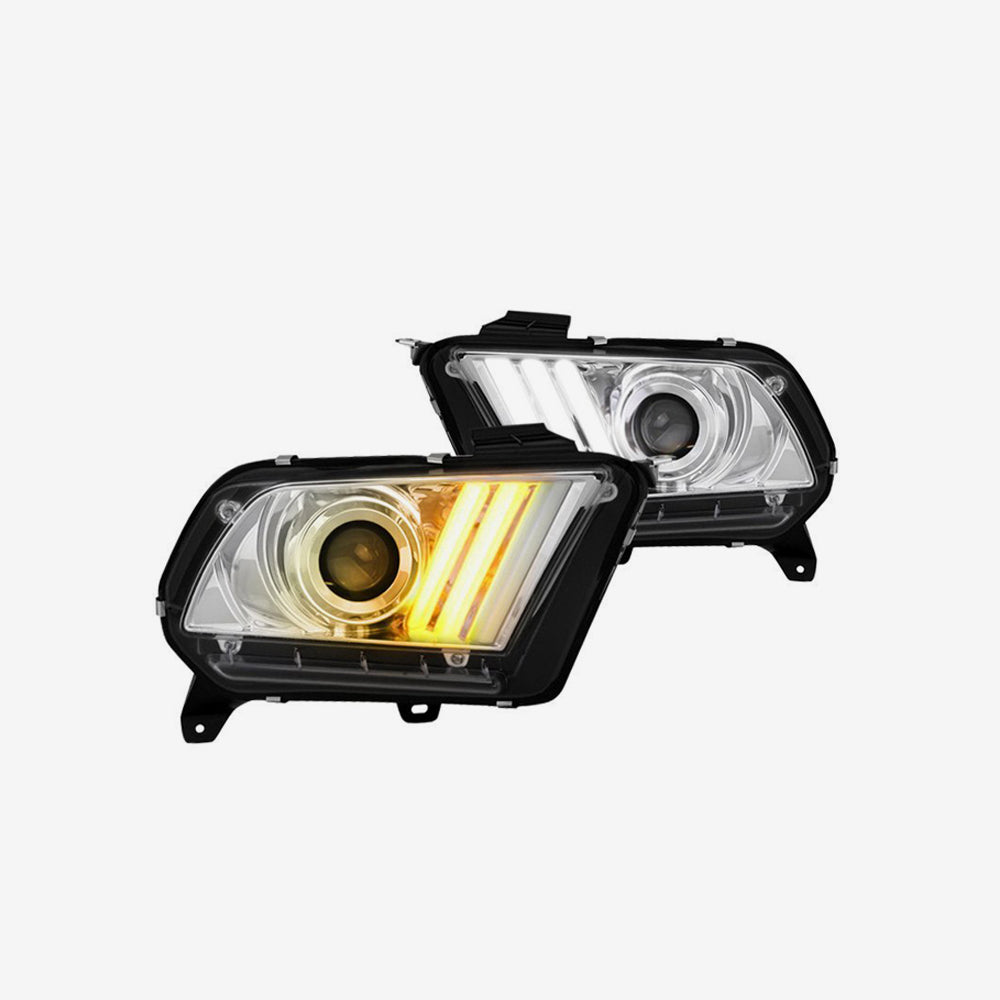 Axial Black Projector Headlights